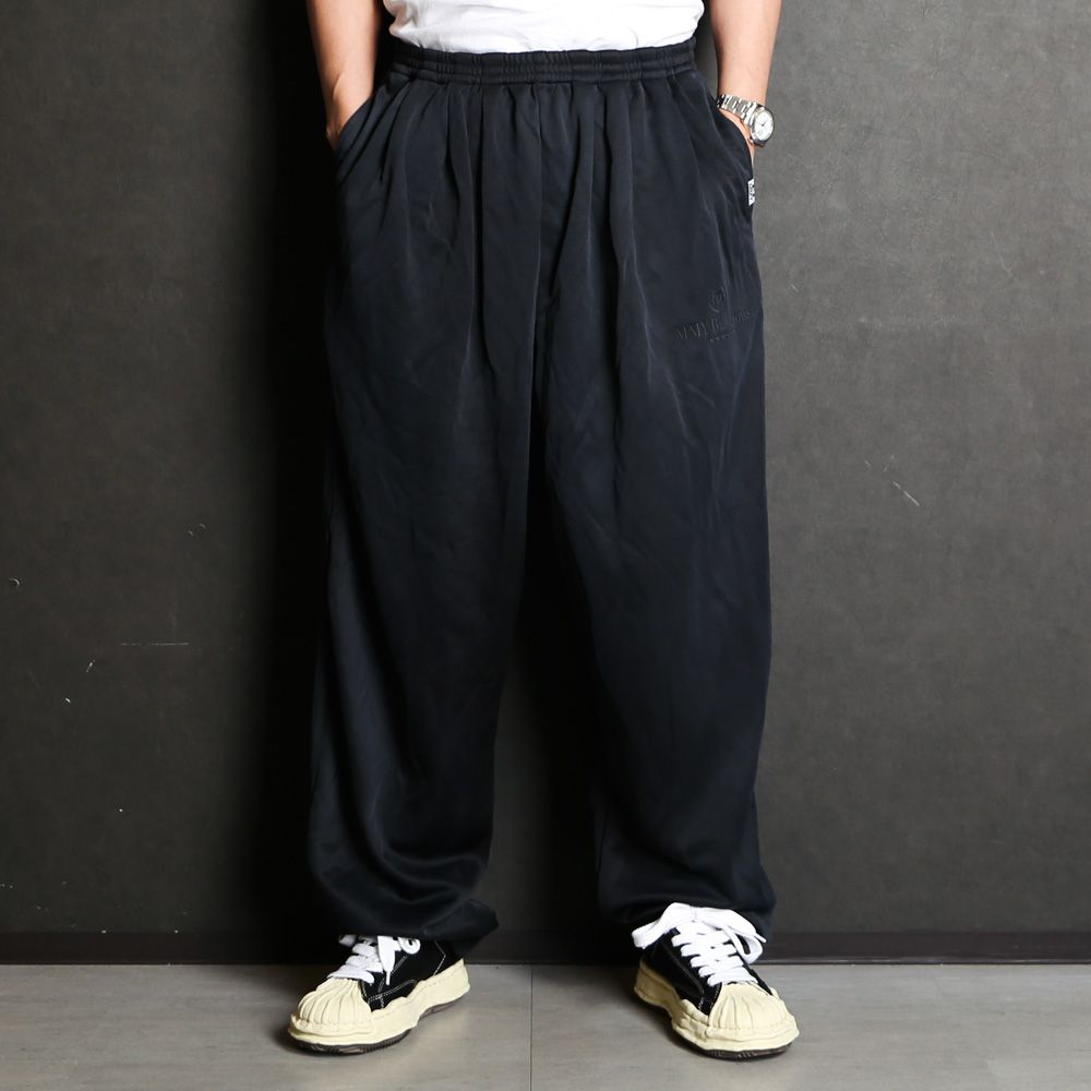 Maison MIHARA YASUHIRO - 【ラスト1点-サイズ46】 Wide Back Track Pants / トラックパンツ /  A12PT592 | chemical conbination