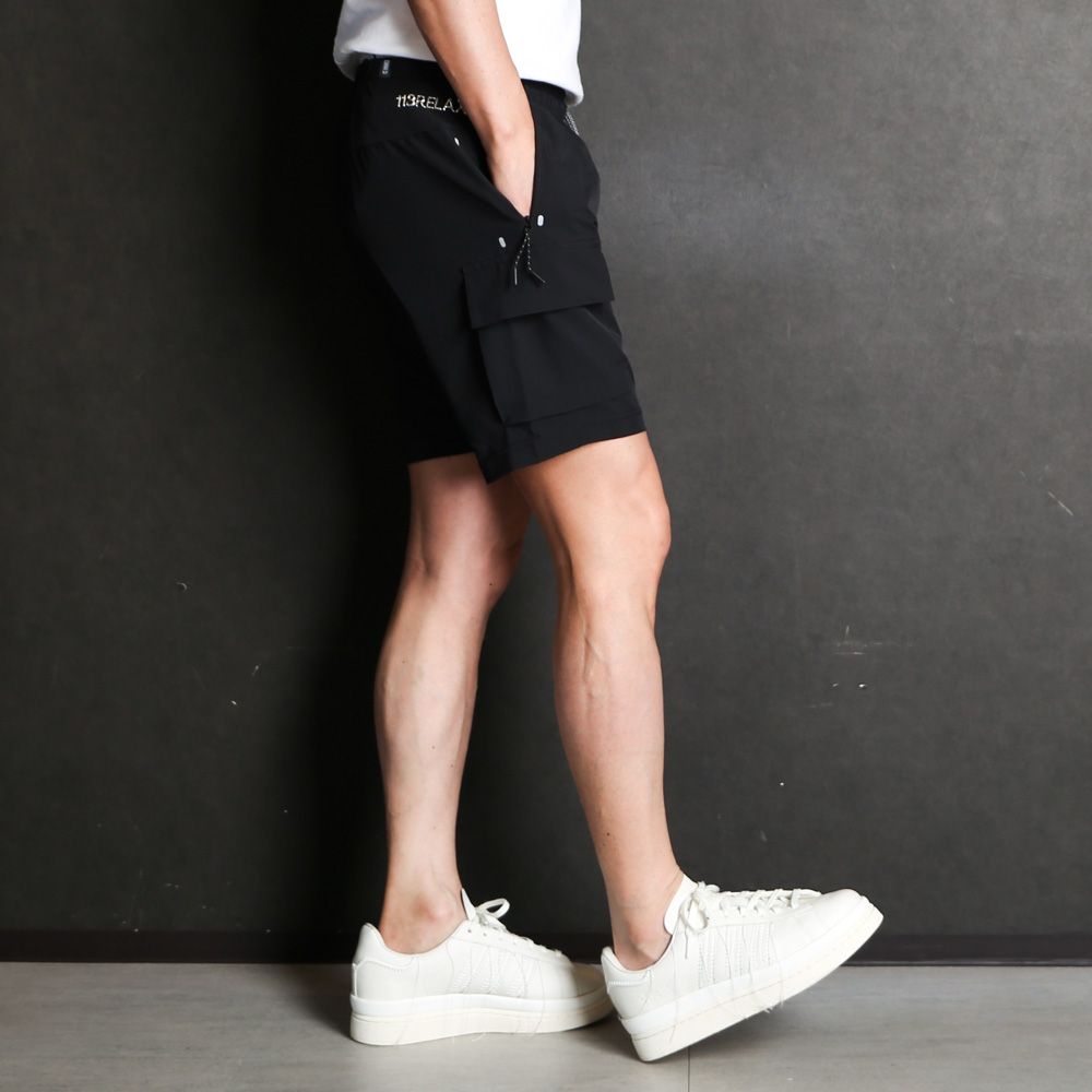 LIGHT CARGO SHORTS / ランニング カーゴハーフパンツ / USB-24018