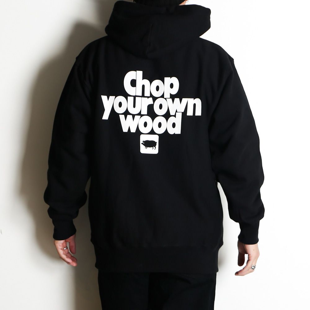 CYOW HOODIE - BLACK / プルオーバーパーカー