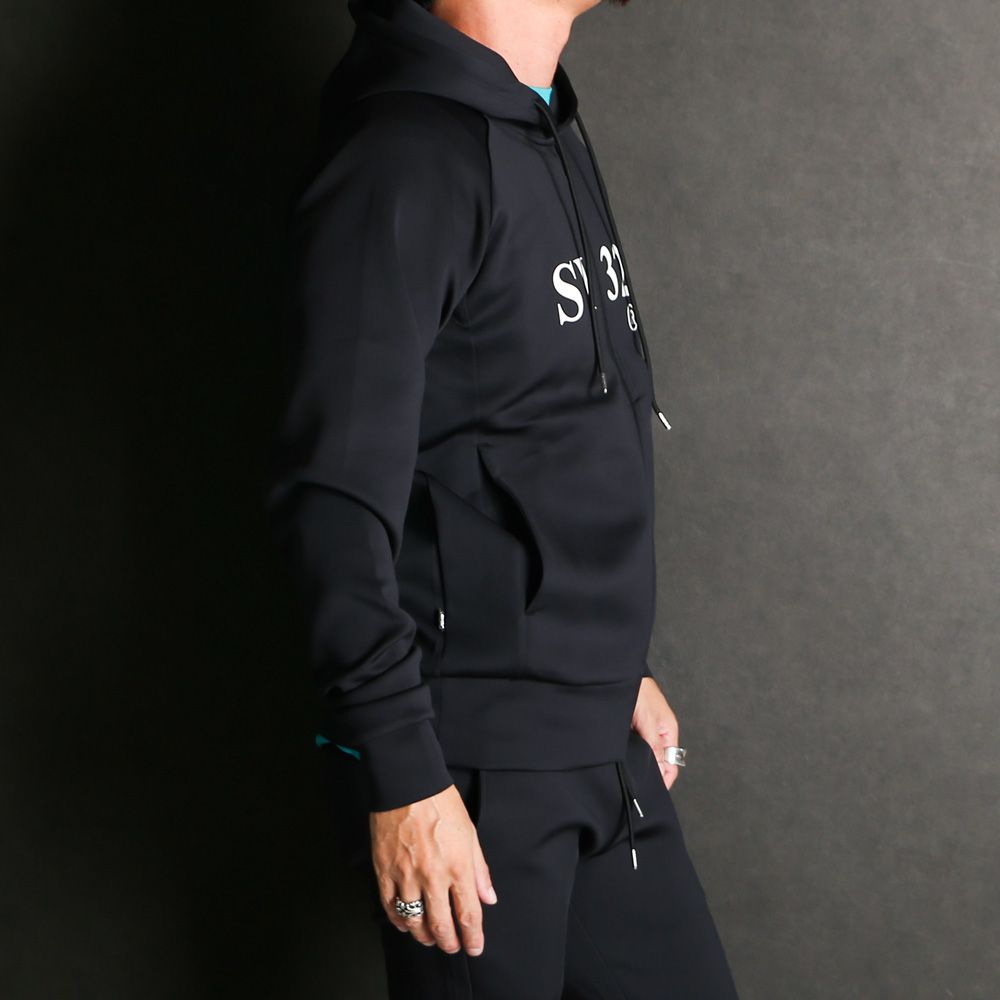 DOUBLEKNIT SEPARATE GRAPHIC ZIP HOODIE / ジップアップ パーカー / 15515