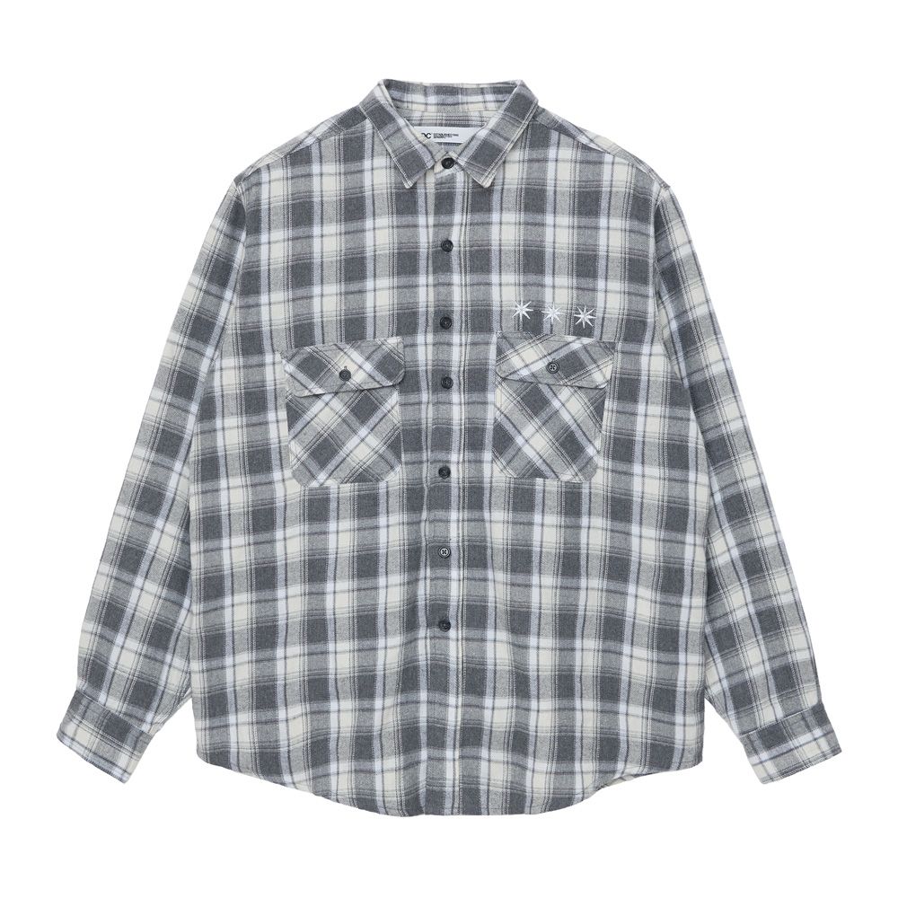 Flannel Shirt - Black / フランネルシャツ / GD0468