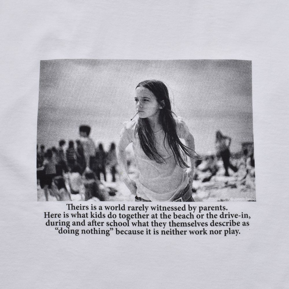 Joseph Szabo × Stie-lo / "Priscilla 1969" Crewneck Short Sleeve T-shirts / 26MND-STL001