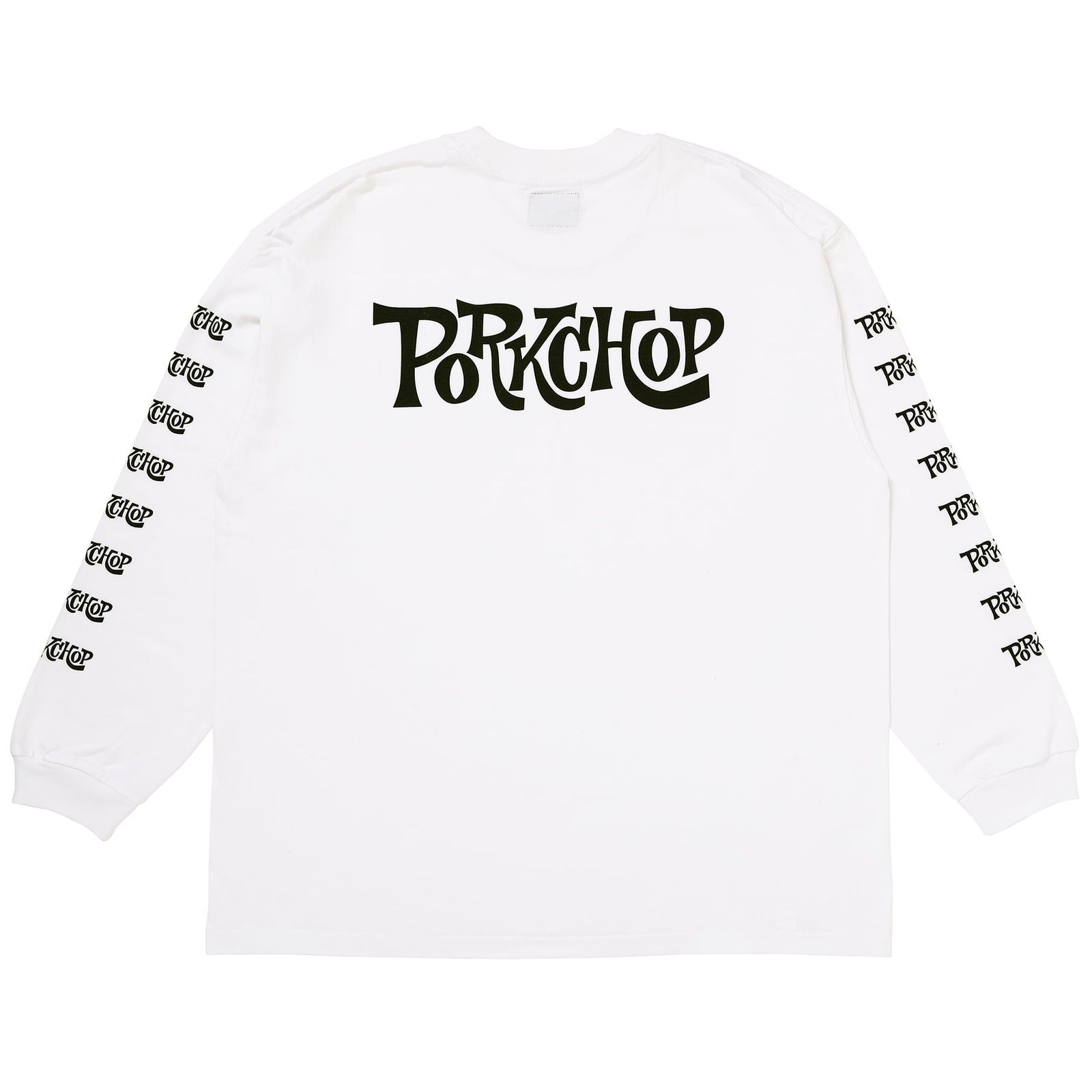 SC LOGO L/S TEE - WHITE / ロングスリーブTシャツ