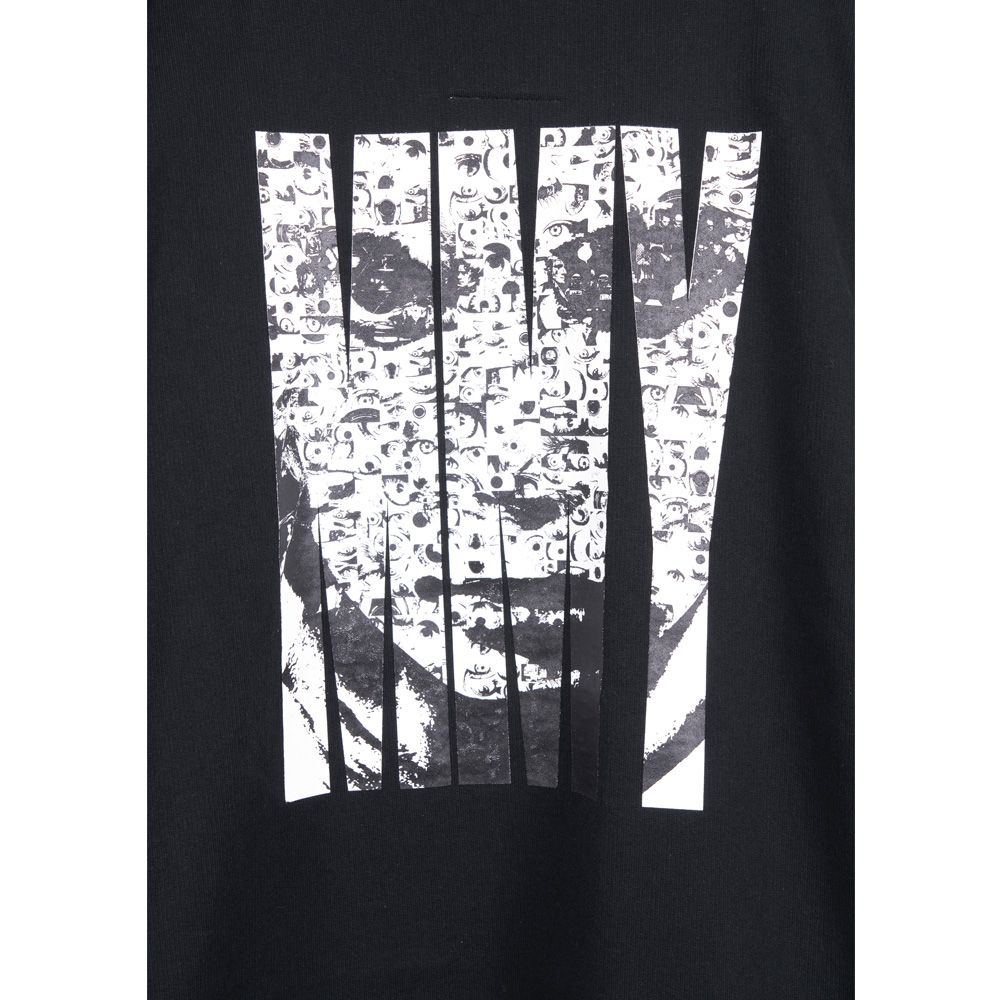 MASSES × Maison MIHARA YASUHIRO / FACE PRINT HOODIE MMY - BLACK / プルオーバー パーカー / C15HD041
