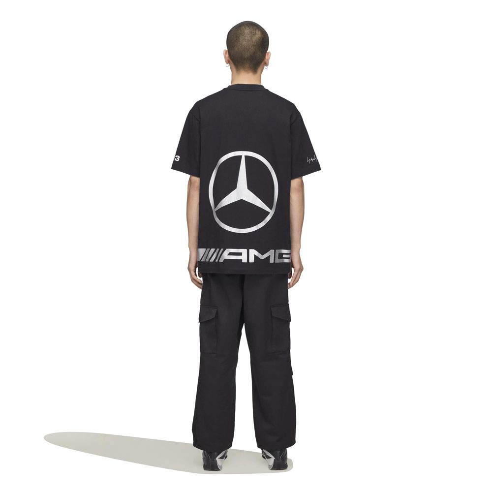 Y-3 MERCEDES - AMG PETRONAS FORMULA 1 TEAM STAR LOGO SHORT SLEEVE TEE / Tシャツ / KR2374