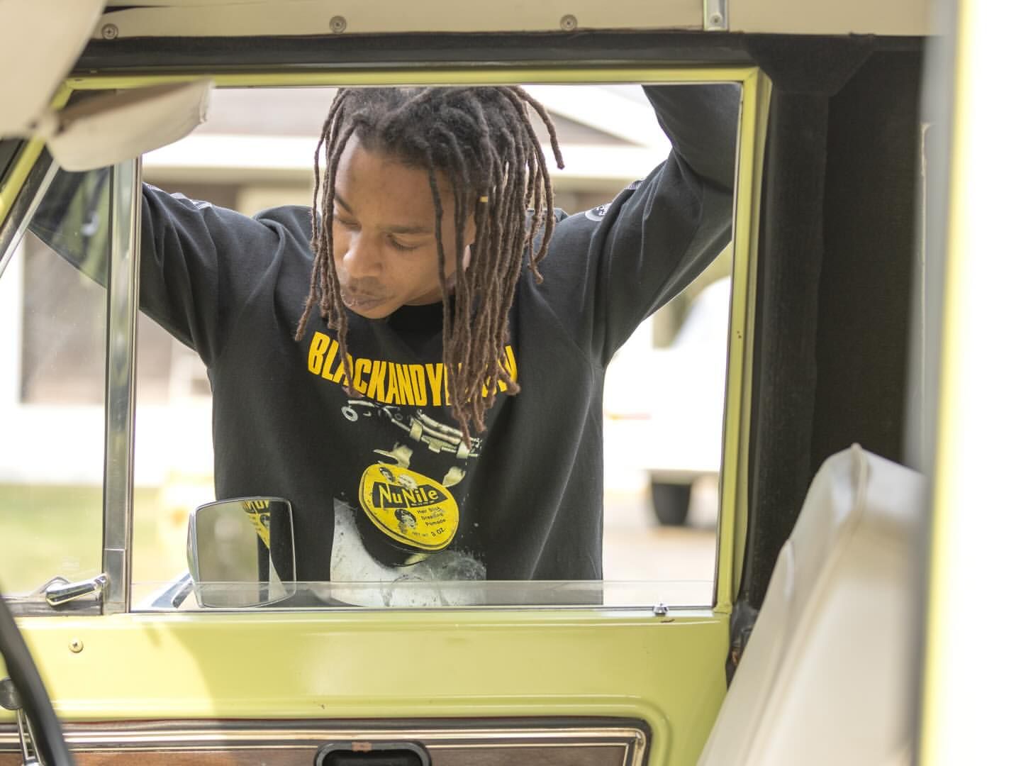 GREASER L/S TEE - BLACK / ロングスリーブ Tシャツ / 26'RTC-0202