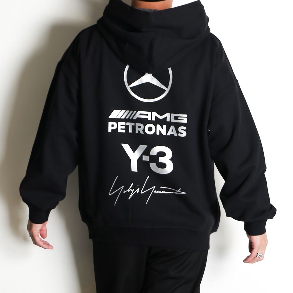 U F1 ZIP HOODIE - BLACK / ジップアップ パーカー / KR2242