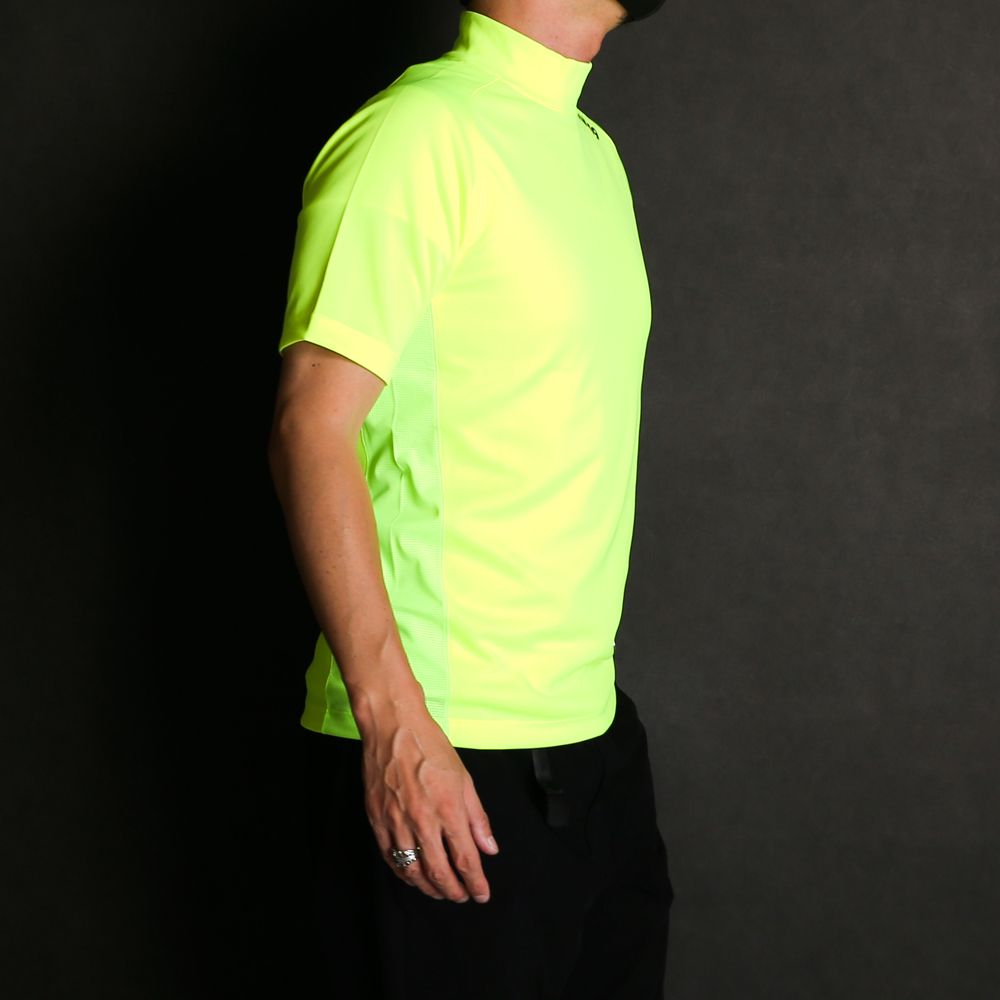 MOCKNECK SIDE MESH T / モックネック サイドメッシュTシャツ / T102220013