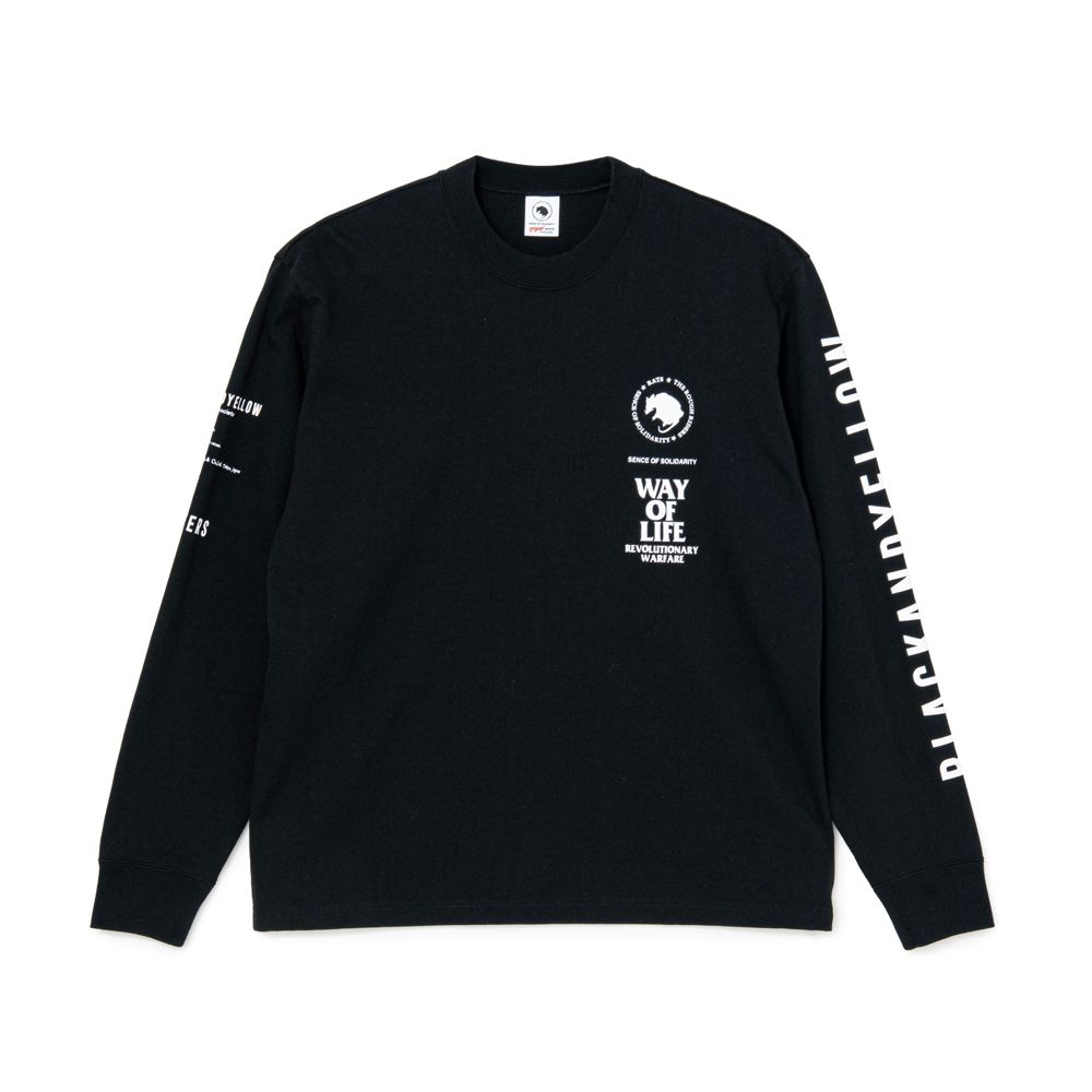 MC L/S TEE - BLACK / ロングスリーブ Tシャツ / 26'RTC-0802