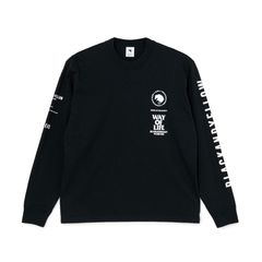 MC L/S TEE - BLACK / ロングスリーブ Tシャツ / 26'RTC-0802