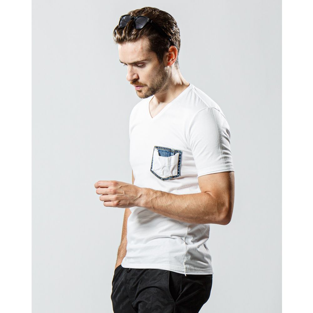 denim pocket-T / デニムポケット カットオフTシャツ / 7943 lj91t