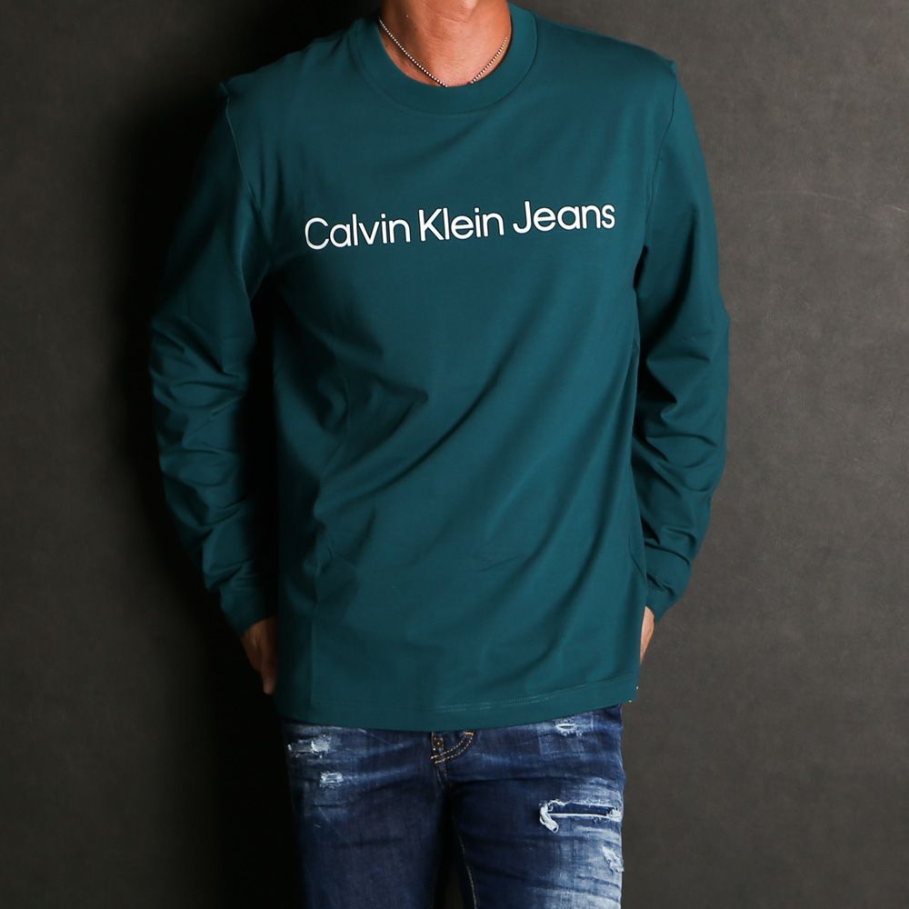 Calvin Klein Jeans - A-LS INSTIT LOGO TEE / レギュラーフィット