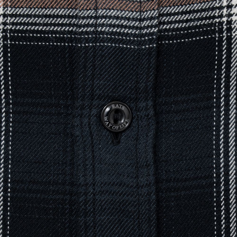 COTTON RAYON CHECK SHIRT / コットンレーヨンチェックシャツ / 26'RS-0806