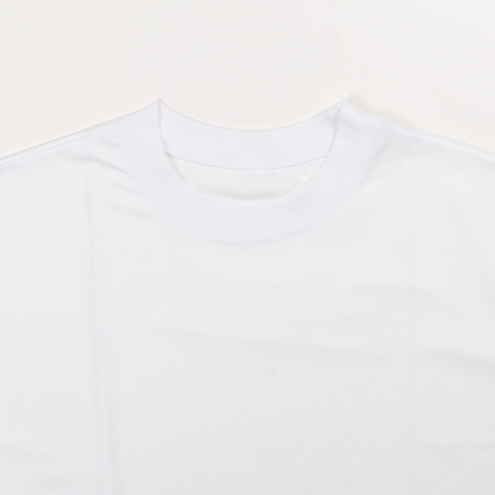 REV MESH OVER TEE - WHITE / オーバーサイズ メッシュTシャツ / RC40-T-004