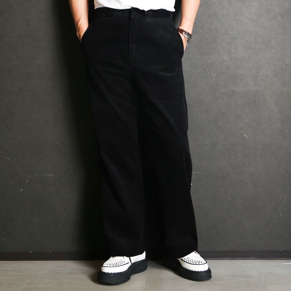 【ラスト1点-サイズ38】 × Dickies / Corduroy Pants - Black / 2262-CP40-027