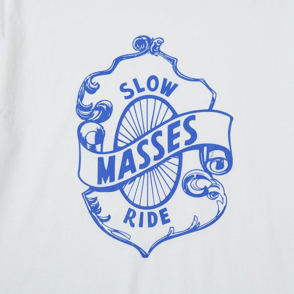 お歳暮・冬ギフト特集 2024 人気ランキング MASSES - 1251035 / Tシャツ / WHITE - RIDE SLOW T-SHIRT トップス