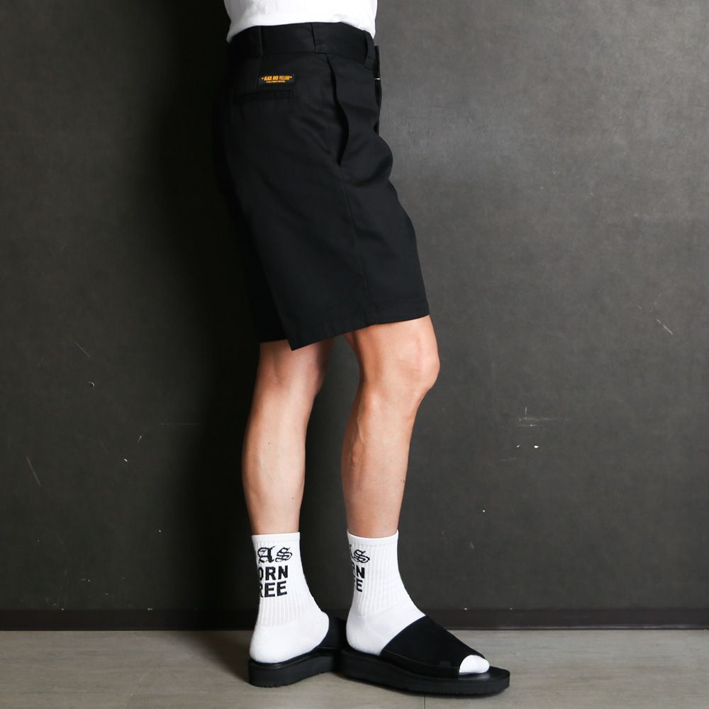 T/C WORK SHORTS - BLACK / ワークショーツ / 26'RP-0408