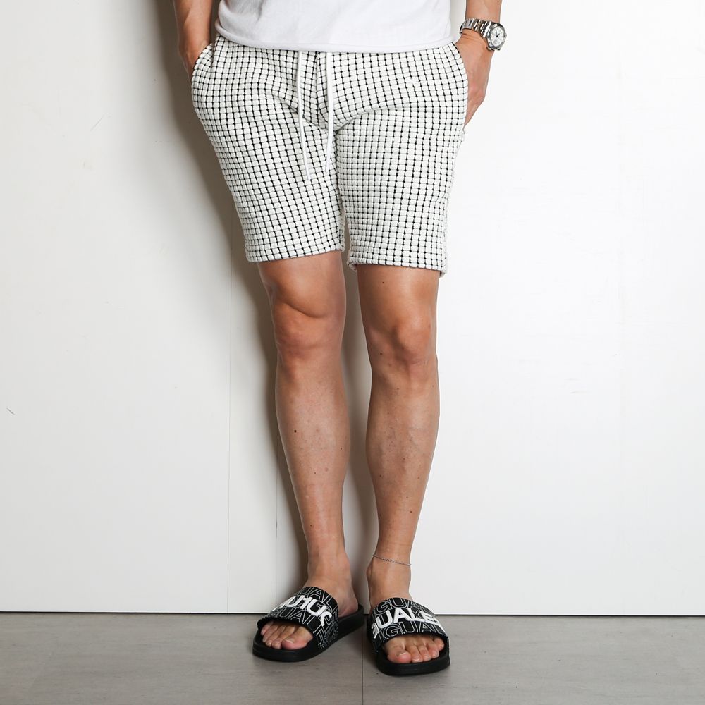WAFFLE LOGO SHORTS / ワッフル ショートパンツ / USB-22014