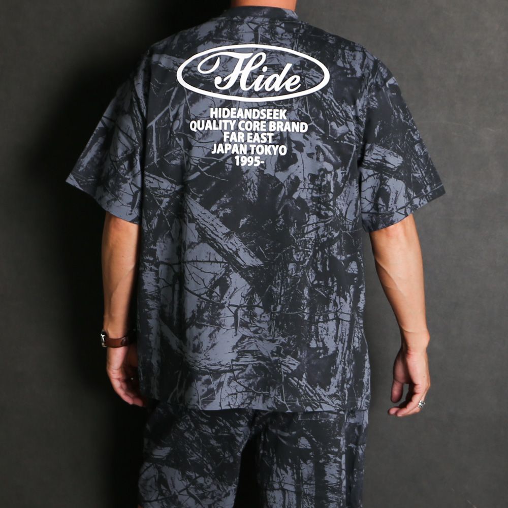 【ラスト1点-サイズXL】 Camo S/S Tee (Loose Fit) - Realtree BLK / Tシャツ / HT-050626