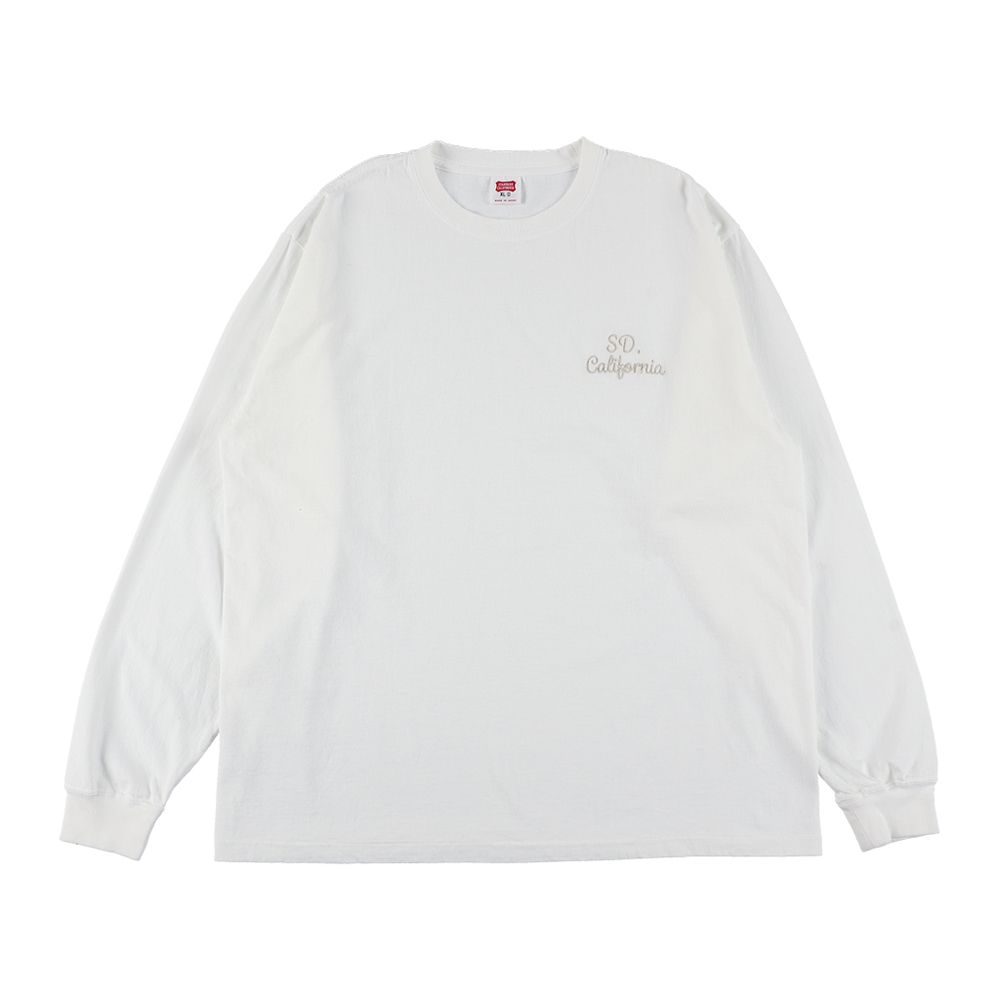 SD US Cotton Logo LS T - WHITE / Tシャツ / TSOLD120