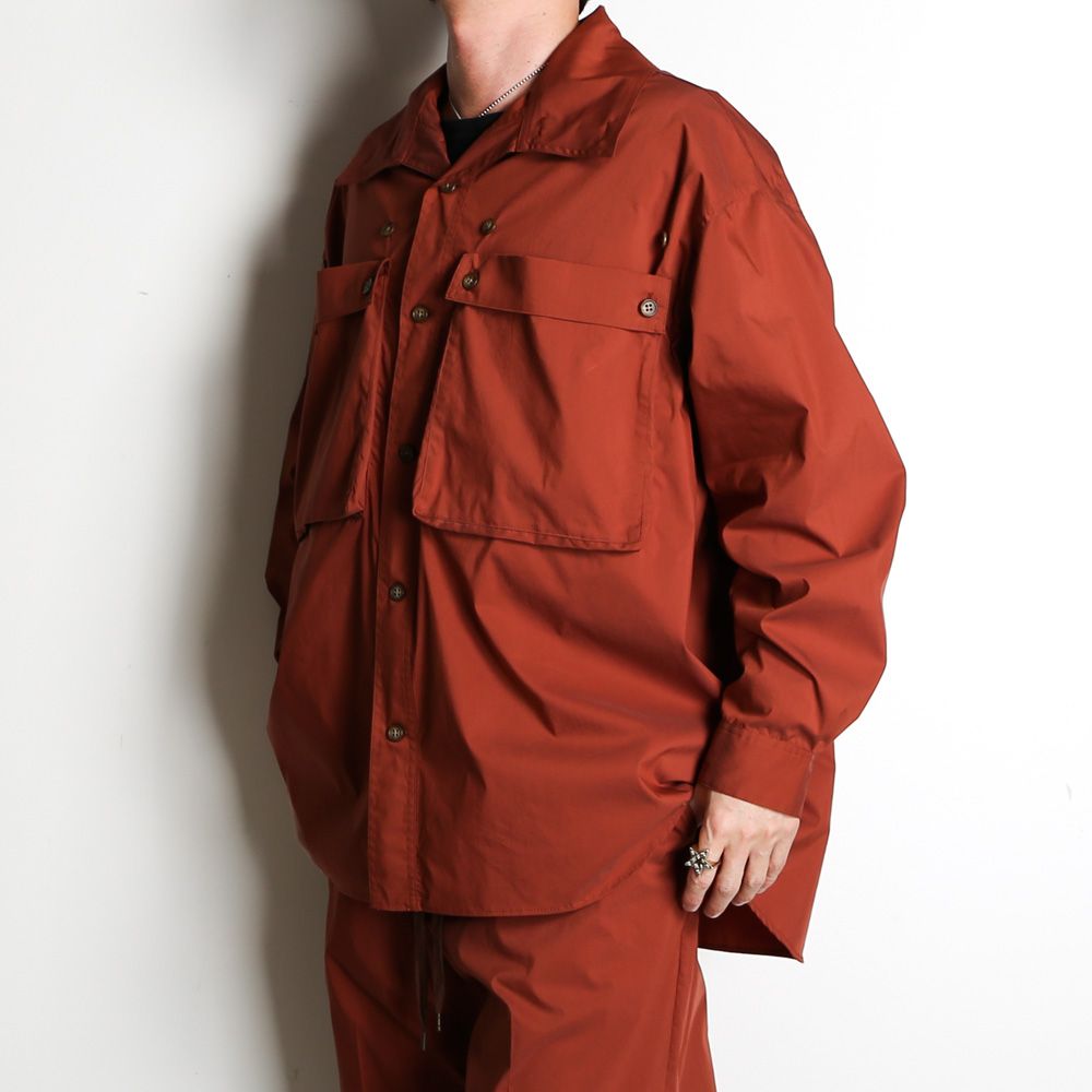 TC WEATHER BIG SH / ビックシルエットシャツ / 377104