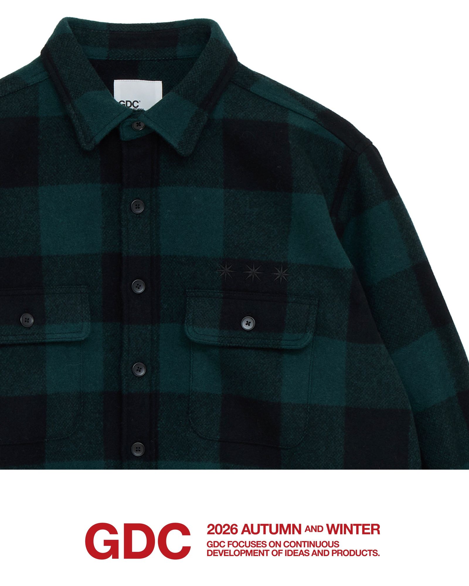 CPO Shirt - Green / CPOシャツジャケット / GD0469