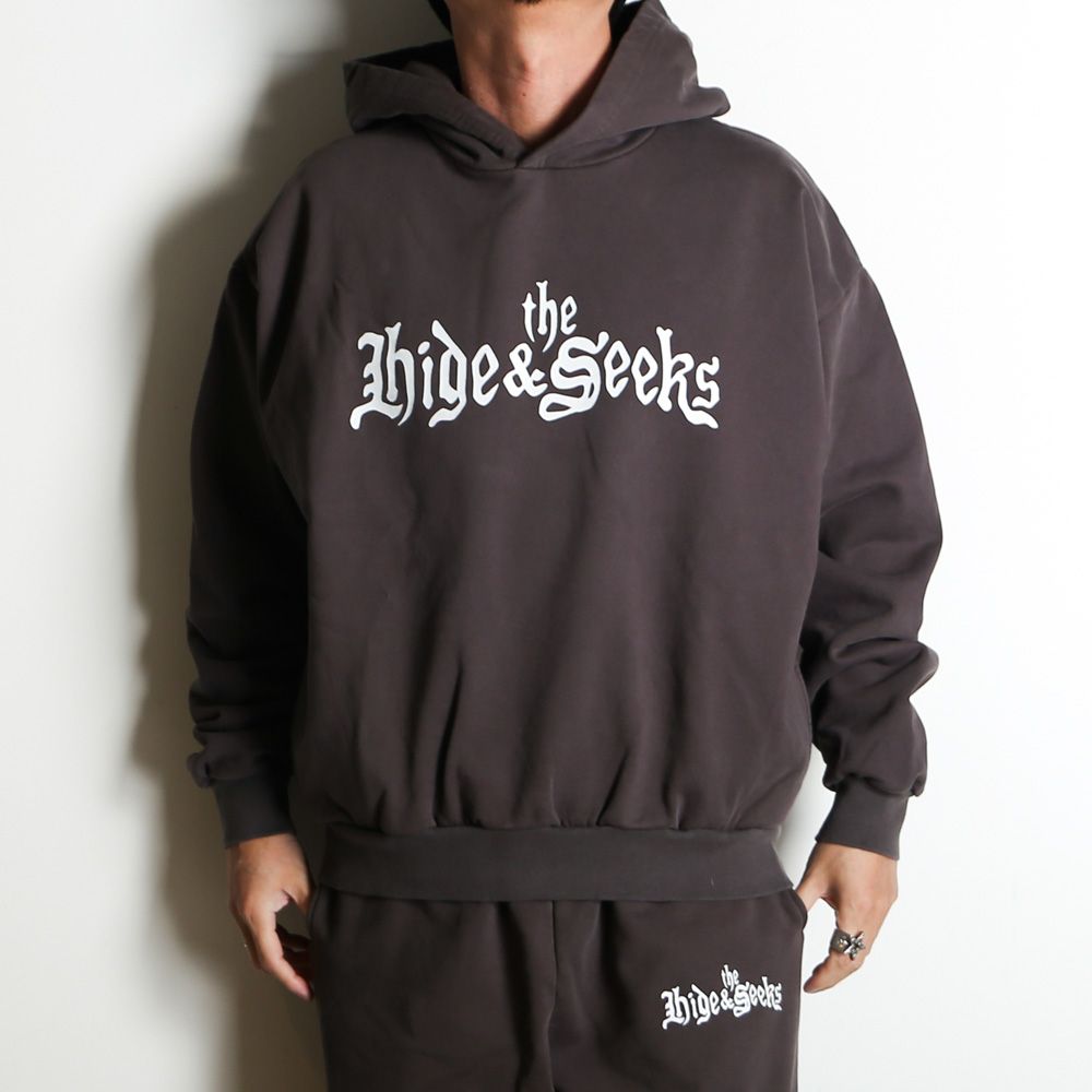 " HIDEANDSEEK × Toru Nishiura " / The H&S Hooded Sweat Shirt - C-GRY / プルオーバーパーカー / H30th-010226