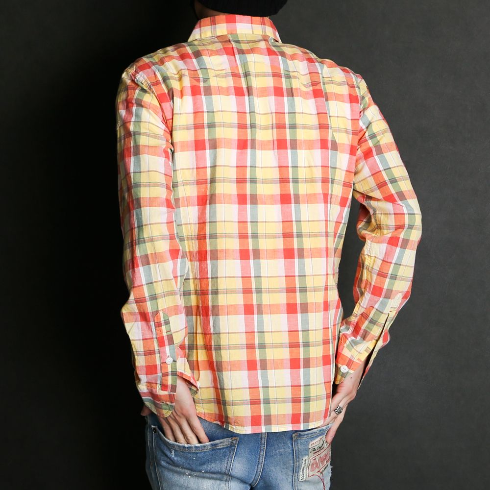 TMT - COLLOR OFF C/LI CHECK SHIRTS / チェックシャツ / TSH-S2104