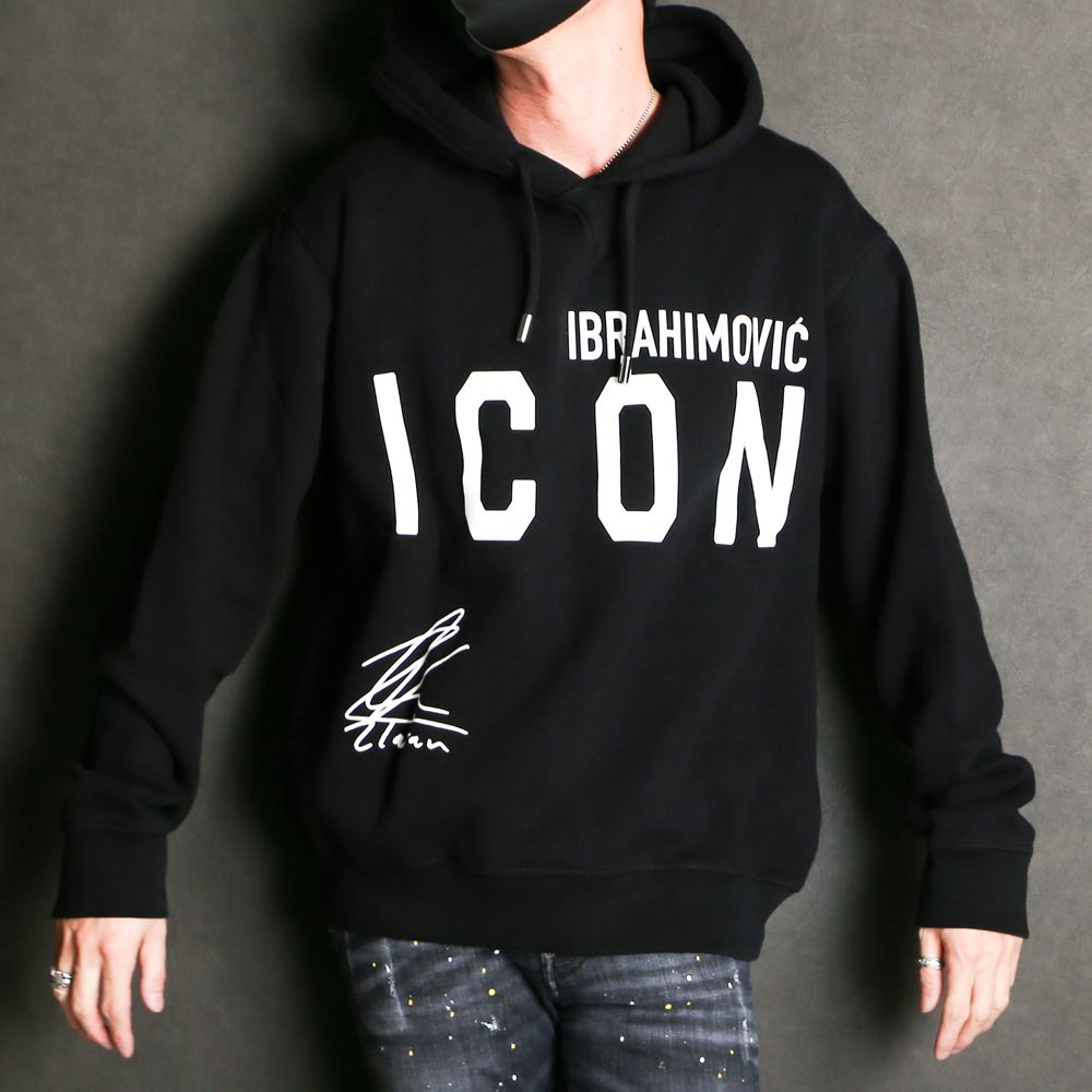 DSQUARED2 - ICON Hooded Sweatshirt / アイコン プルオーバーパーカー