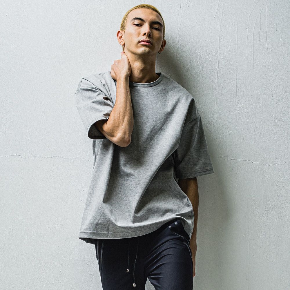 RESOUND CLOTHING - Finest BASIC LOOSE T / クルーネック オーバー