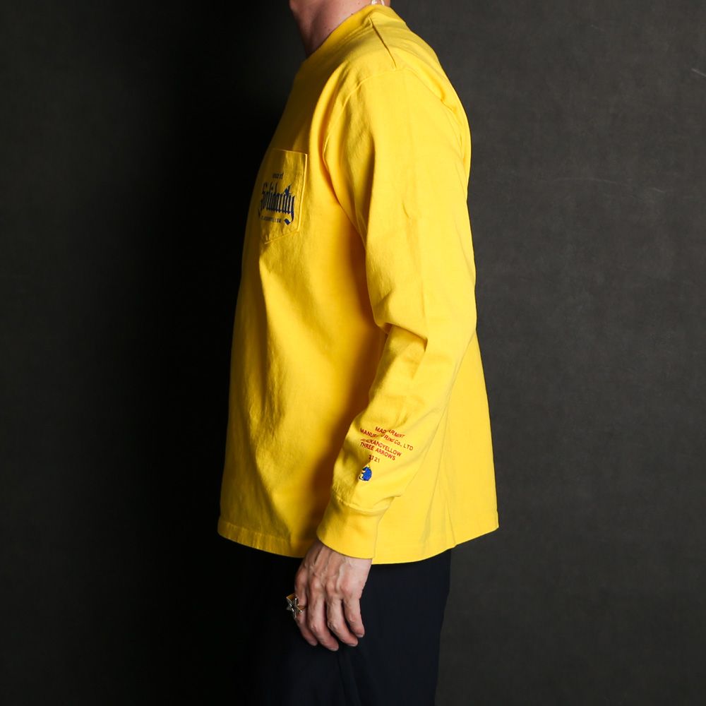 SOLIDARITY POCKET L/S TEE / ロングスリーブ Tシャツ / 23'RTC-0201