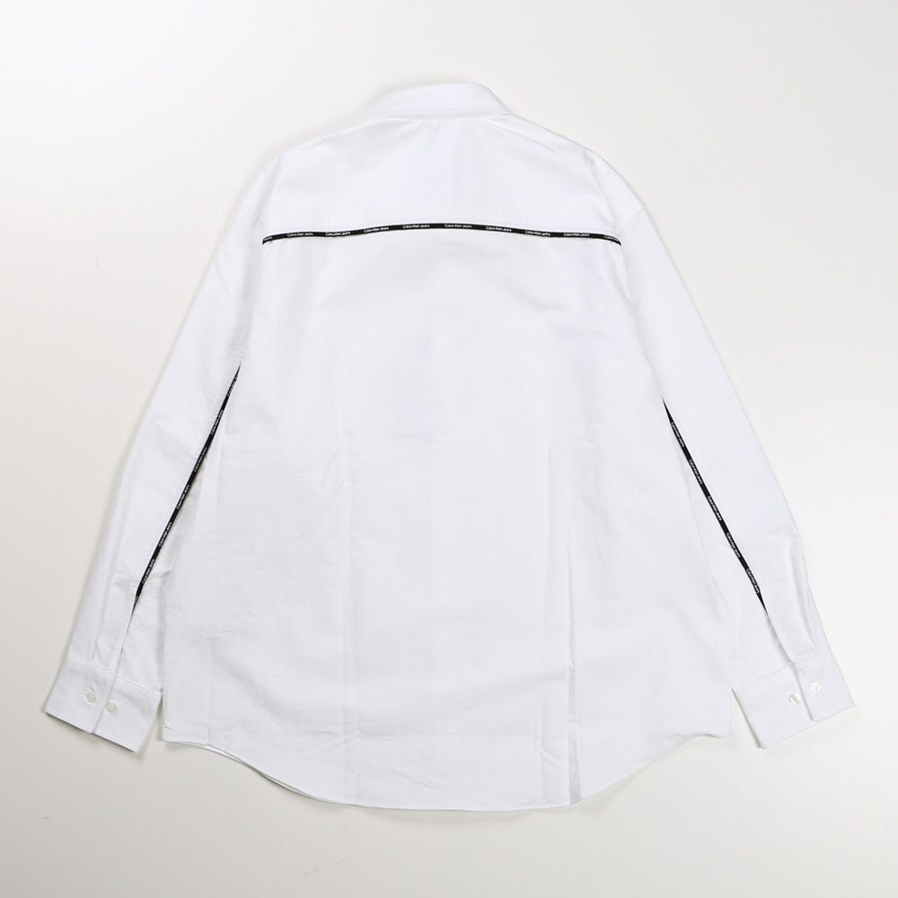 LOGO PIPING RELAXED OXFORD SHIRT / オックスフォードシャツ / J323194