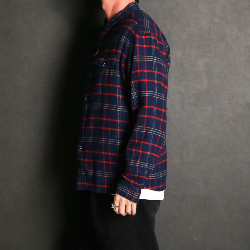 COTTON FLANNEL CHECK SHIRT / コットンフランネルチェックシャツ / 26'RS-0905