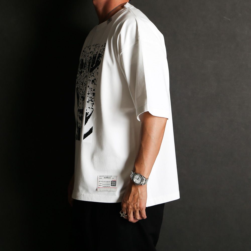 MASSES × Maison MIHARA YASUHIRO / FACE PRINT T-SHIRTS MMY - WHITE / Tシャツ / C15TS042