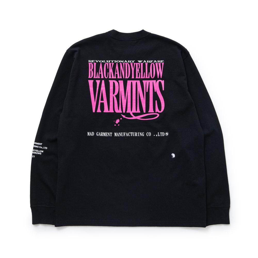 パーティを彩るご馳走や VARMINTS - RATS POCKET 23 / Tシャツ ロングスリーブ / TEE L/S トップス