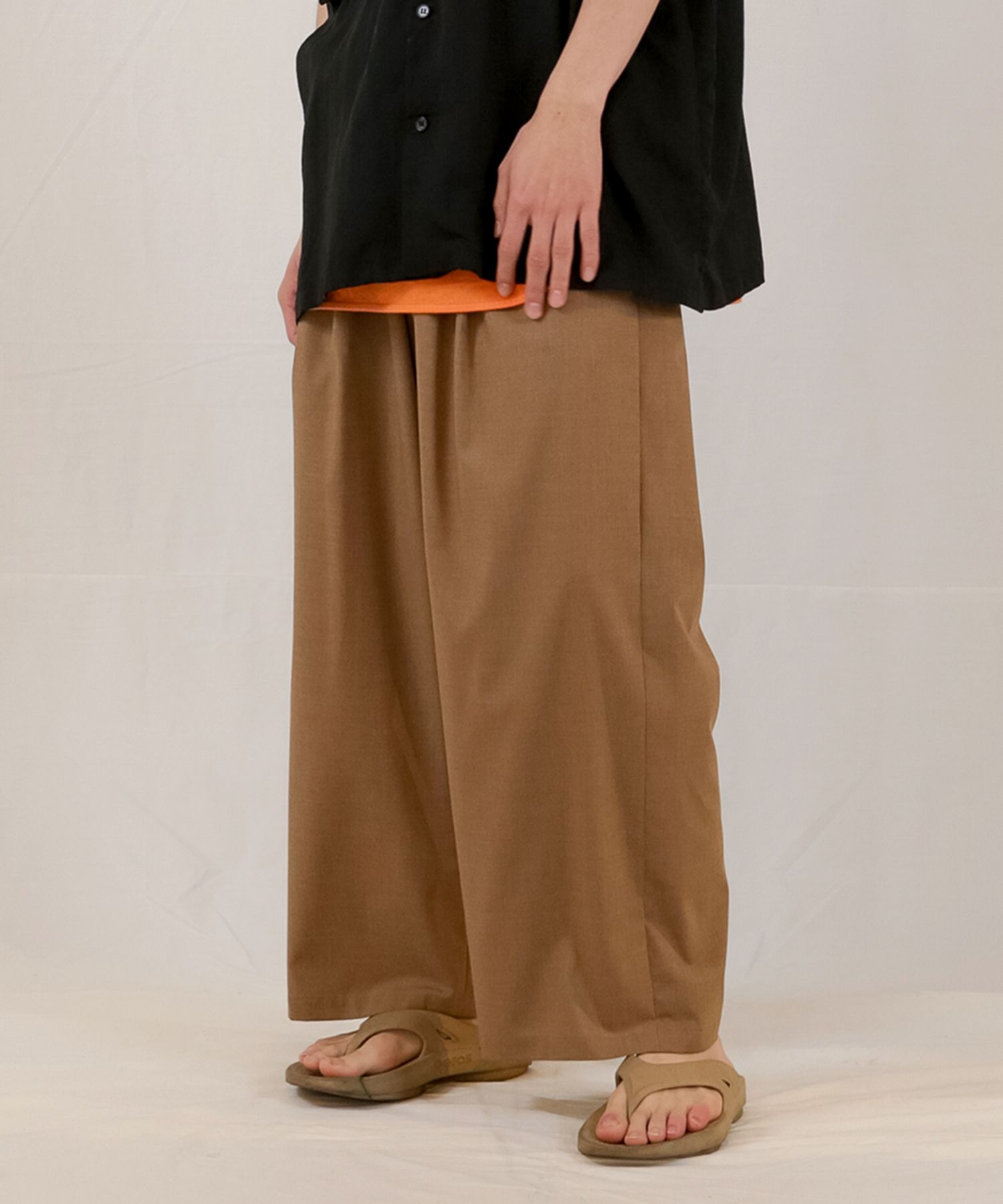 T/R SZ 2TUCK WIDE PT / 2タックワイドパンツ / 479116
