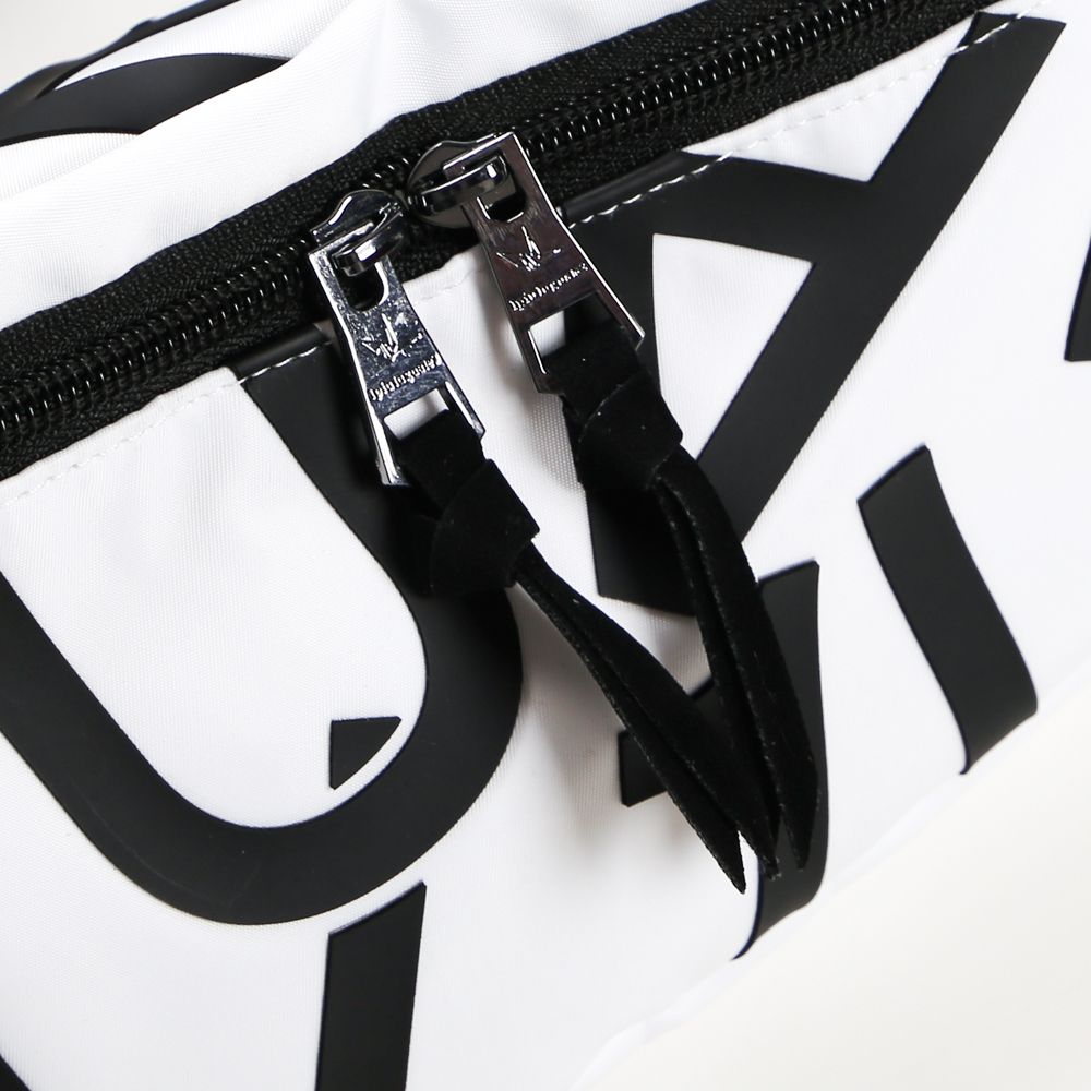 1PIU1UGUALE3 RELAX - RANDAM LOGO WAIST BAG / ランダムロゴ ウエスト 