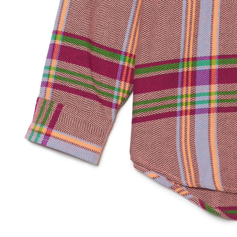× BIG MAC / SHIRT - PINK CHECK / 2242-SH31-010 peg