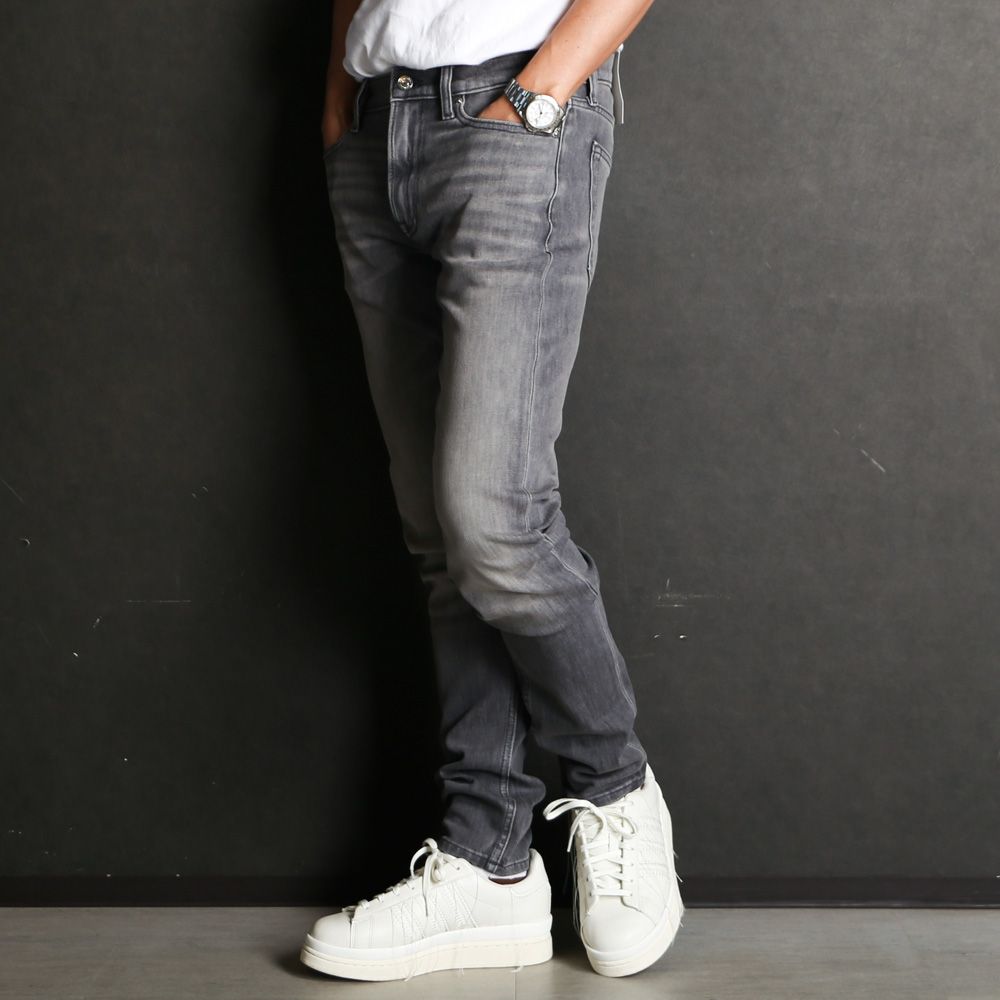 Slim Taper Abraded Stone 37.5 Jeans / スリムテーパード デニムパンツ / 4RE749G