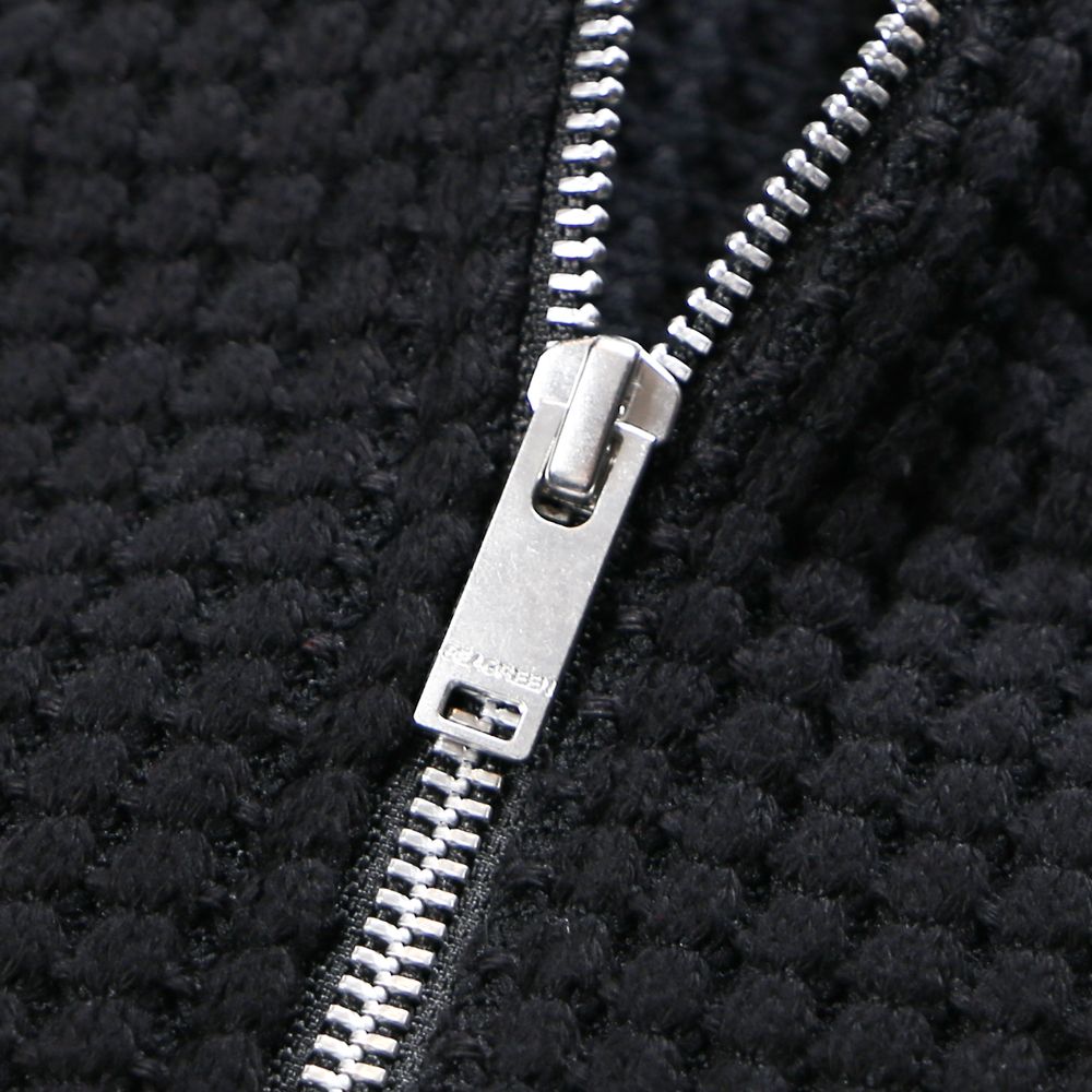 CAVIANA / オニワッフル ジップアップパーカー / MSEA20A0846