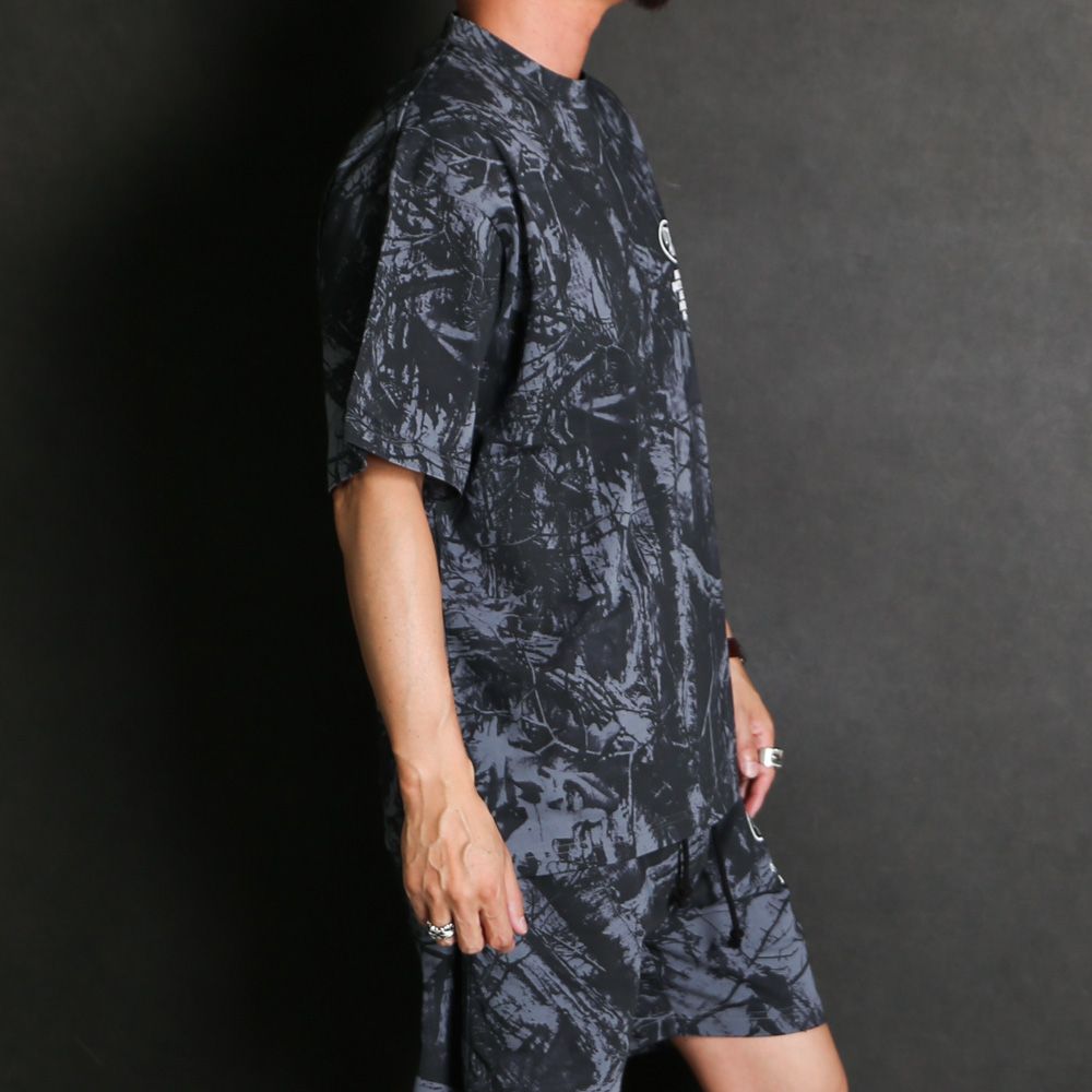 【ラスト1点-サイズXL】 Camo S/S Tee (Loose Fit) - Realtree BLK / Tシャツ / HT-050626