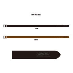 LEATER BELT - Camel / レザーベルト