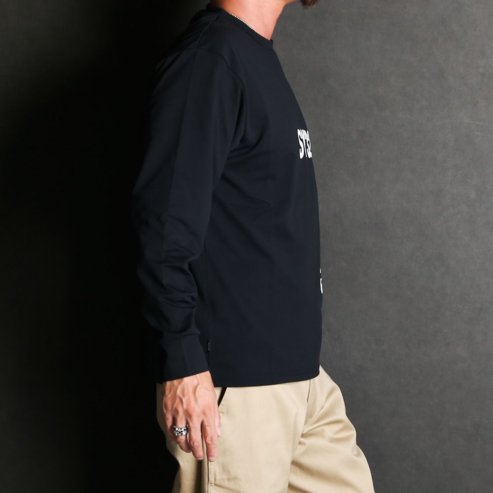 国内発送【SY32 】UNEVEN SEPARATE GRAPHIC L/S TEE UNEVEN SEPARATE GRAPHIC L/S TEE | ALL ITEMS | 【公式】SY32