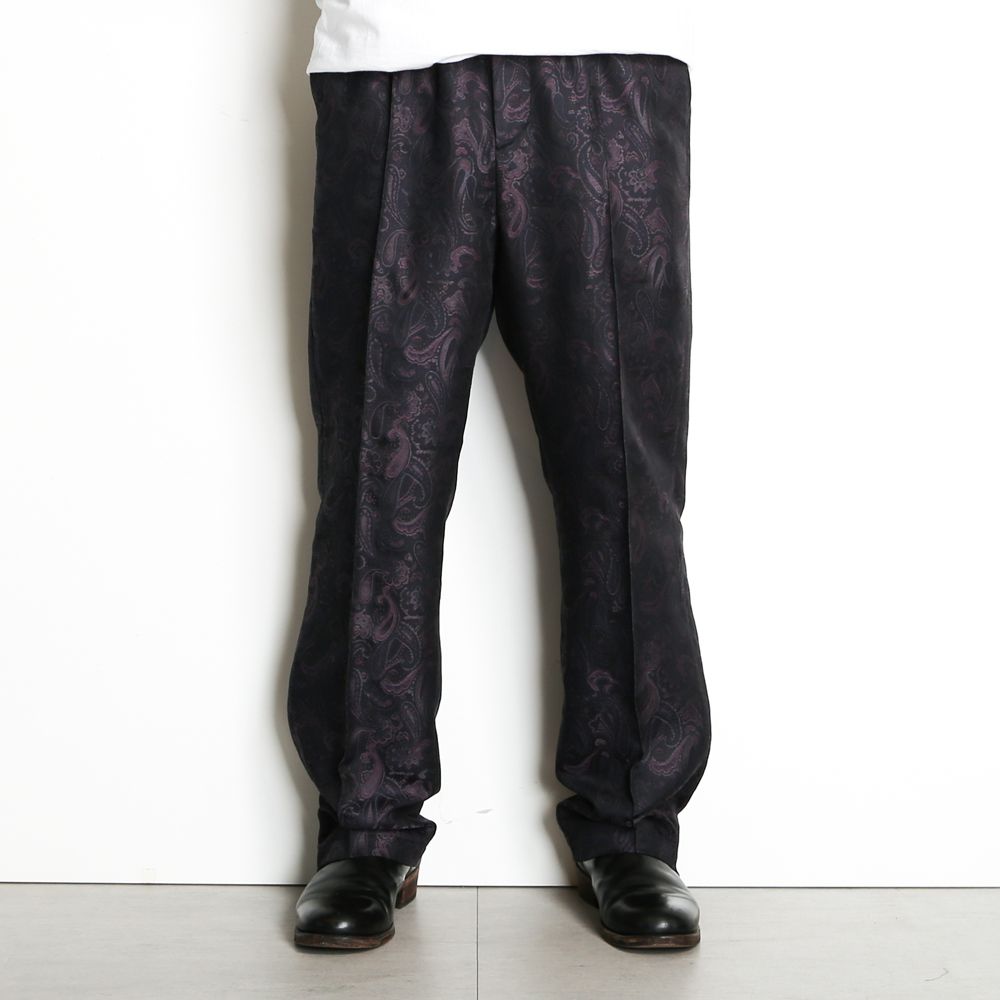 superNova. - Straight track pant - Jacquard / トラックパンツ