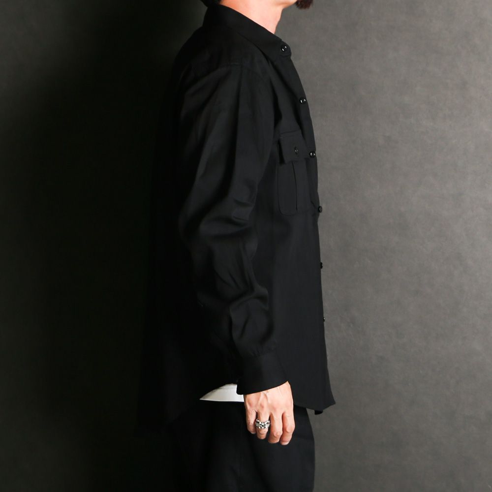 【ラスト1点-サイズ3】 Denim Military SH - BLK / 2509-5001