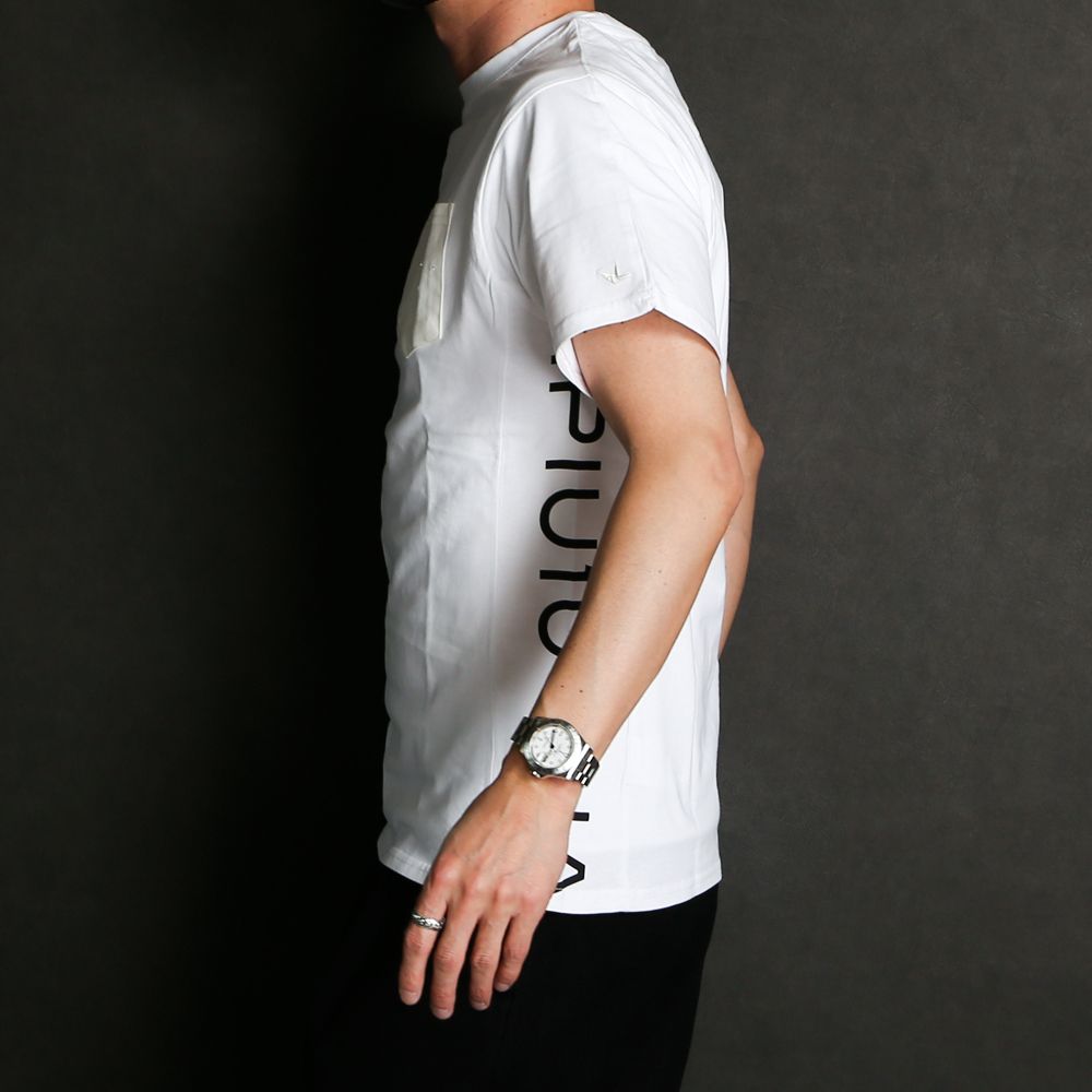 SIDE LOGO POCKET T-SHIRTS /  サイドロゴポケット Tシャツ  / UST-22019