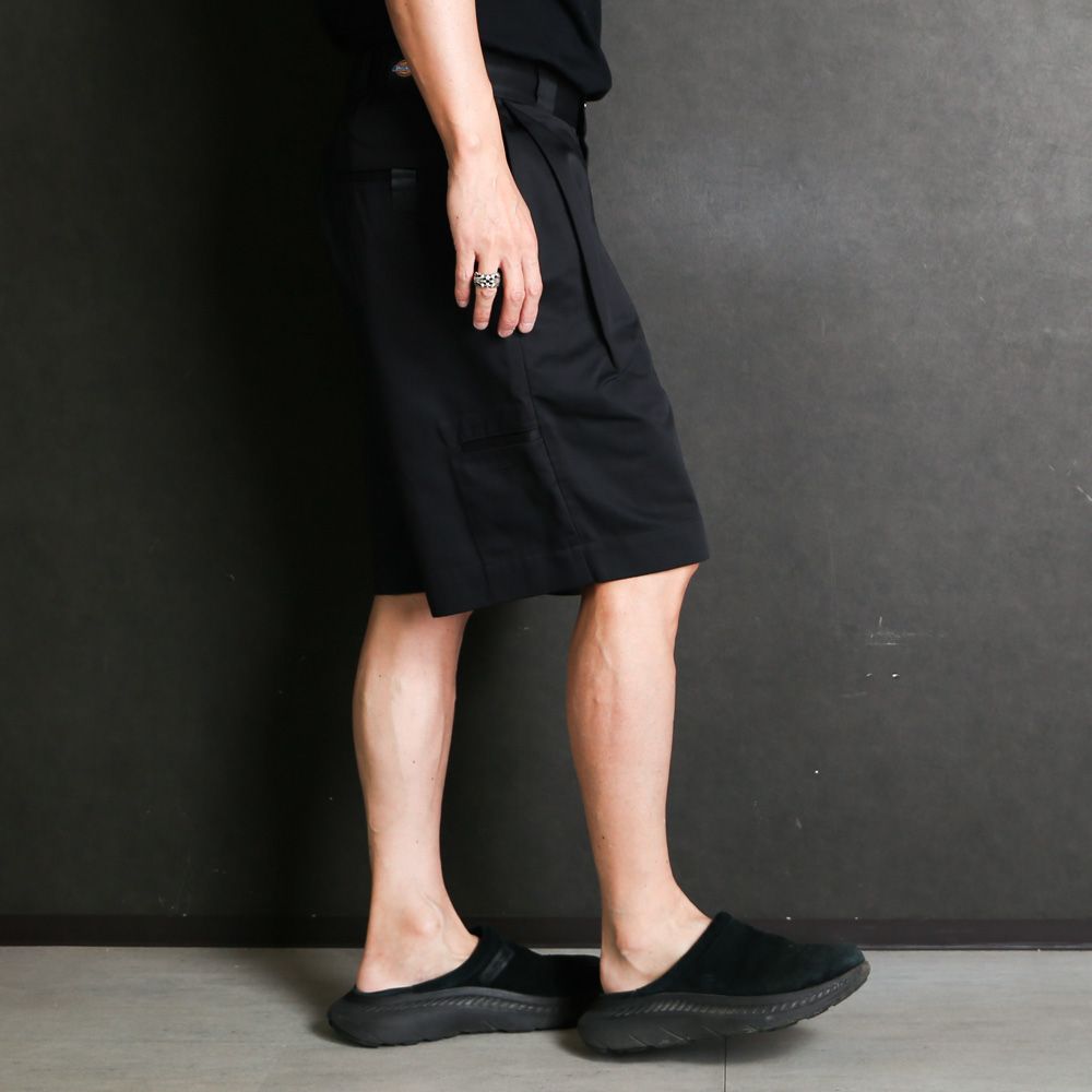 N.HOOLYWOOD - × DICKIES / HALF PANTS - BLACK / 2241-CP57-021 peg | chemical  conbination