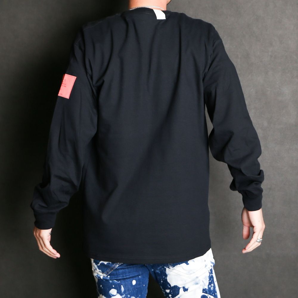 CREW NECK LONG SLEEVE T-SHIRT / 9211-CS82 pieces