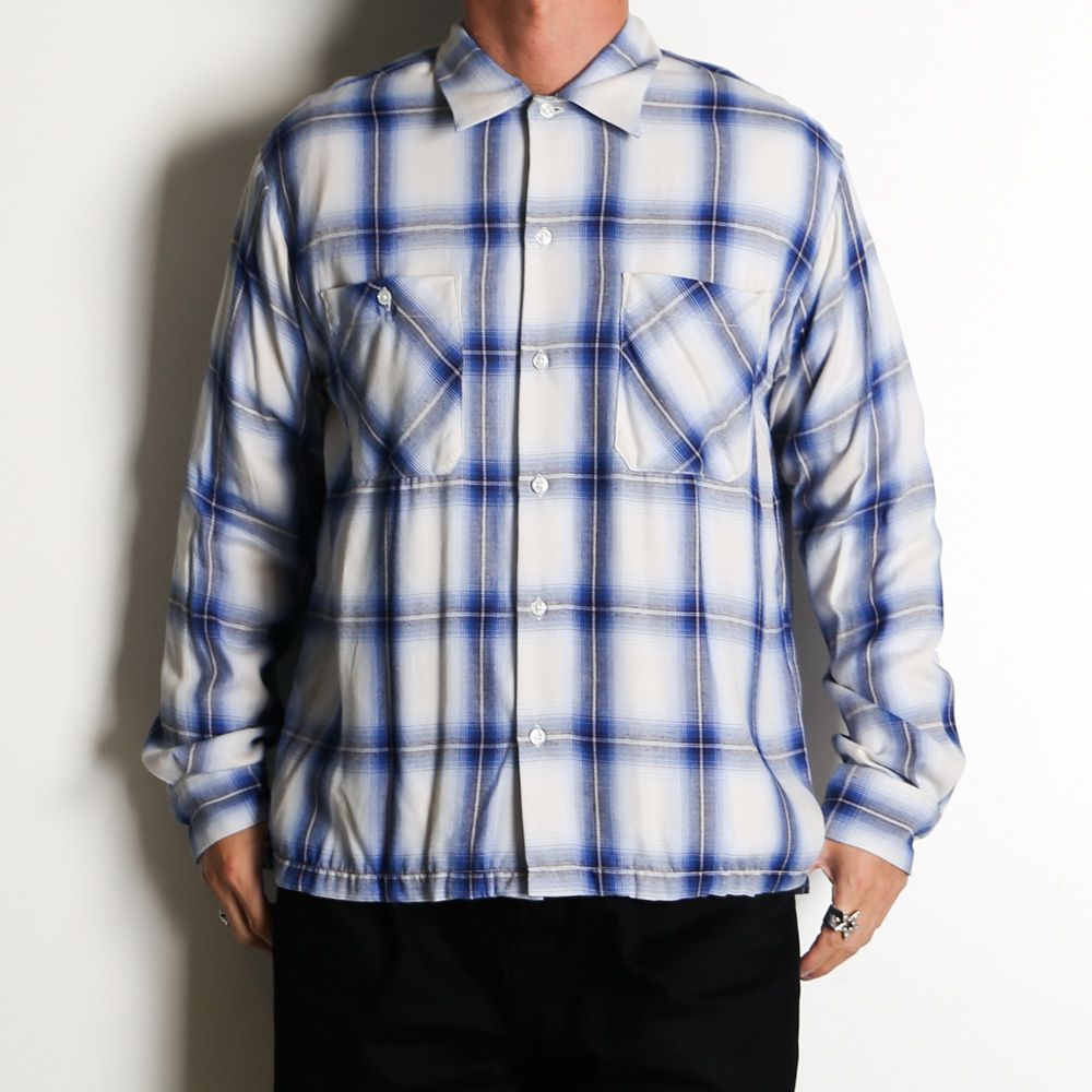 MINEDENIM - R.Ombre Open Collar SH - BPT / 2503-5004