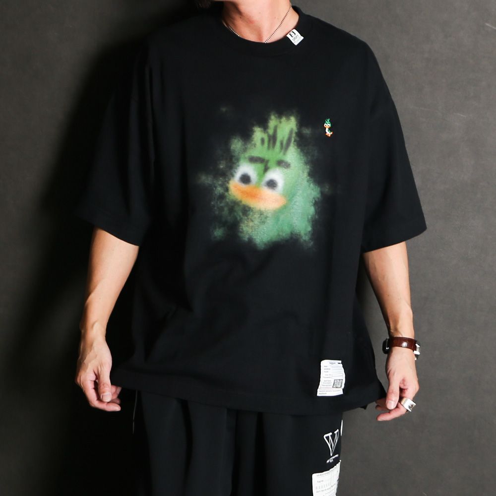 Leon Printed Tee - BLACK / レオン プリンテッド Tシャツ / J16TS861